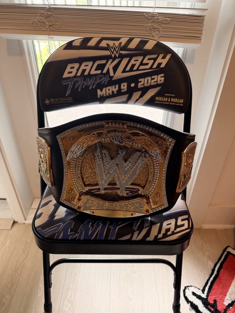 WWE Championship Spinner Replica Title Belt Adult Size from WWE Shop Official