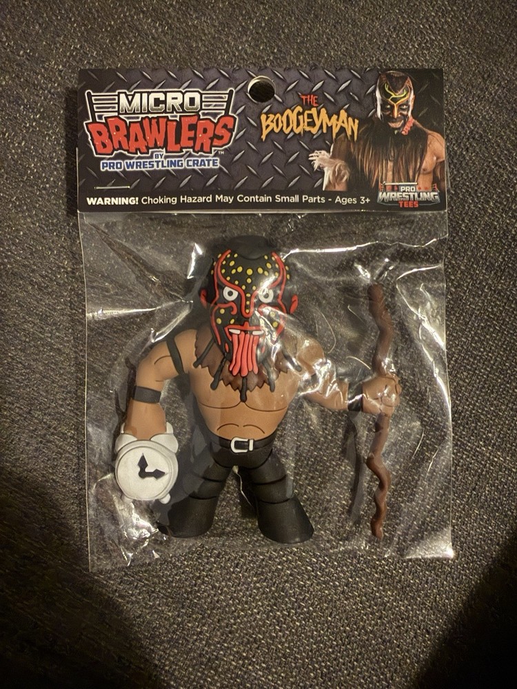 The Boogeyman Micro Brawlers By Pro Wrestling Crate New In Bag WWF WWE