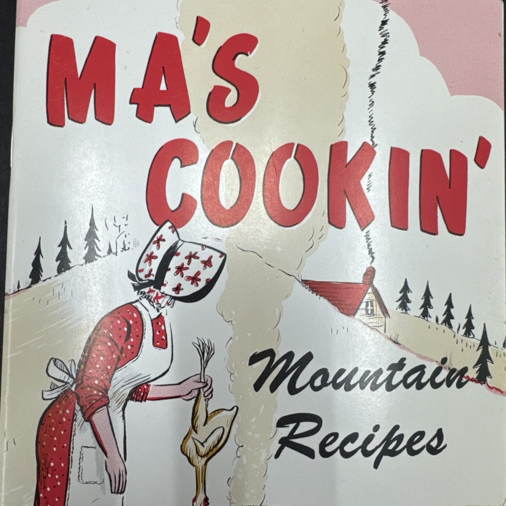 Ma’s Cookin' Mountain Recipes by Sis & Jake (1986 Paperback Cookbook Fort Cody)
