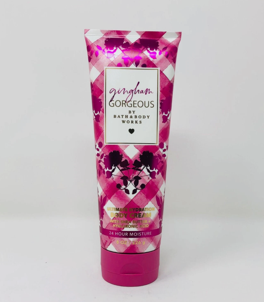 Bath & Body Works Gingham Gorgeous Ultimate Hydration Body Cream 8 oz.