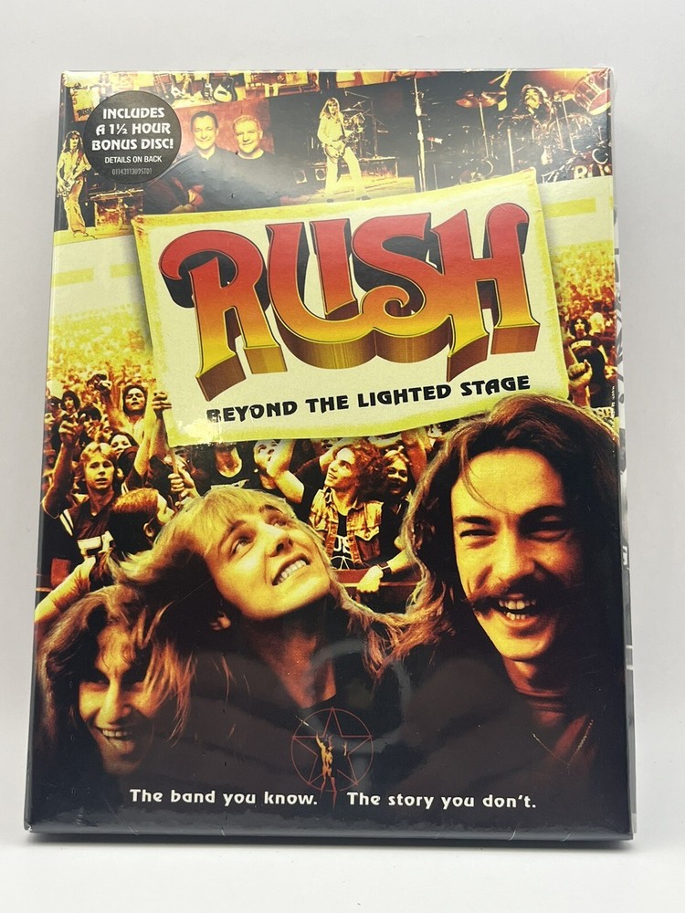 Rush: Beyond the Lighted Stage (2 Disc DVD Set) The Band You Know  Rare !