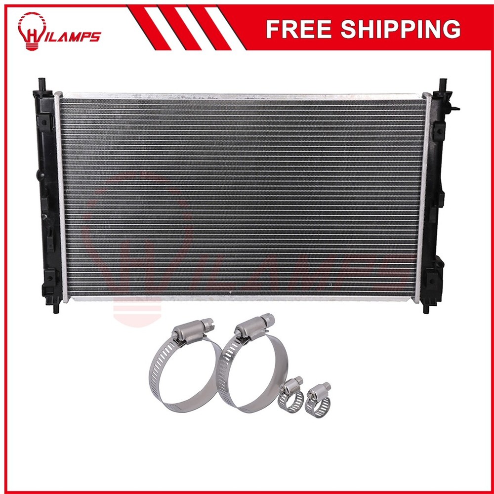 2011-2014 Chrysler 200 Radiator 2951 with Oil Hose Clamps Kit