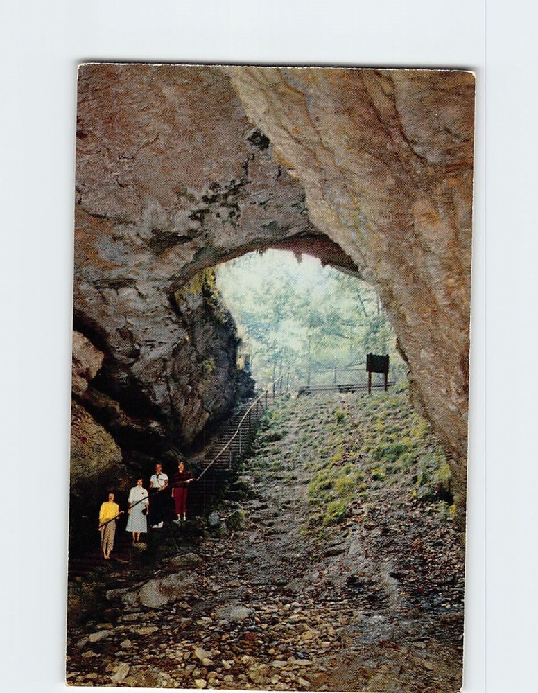 Postcard Historic Entrance to Mammoth Cave Mammoth Cave National Park Kentucky