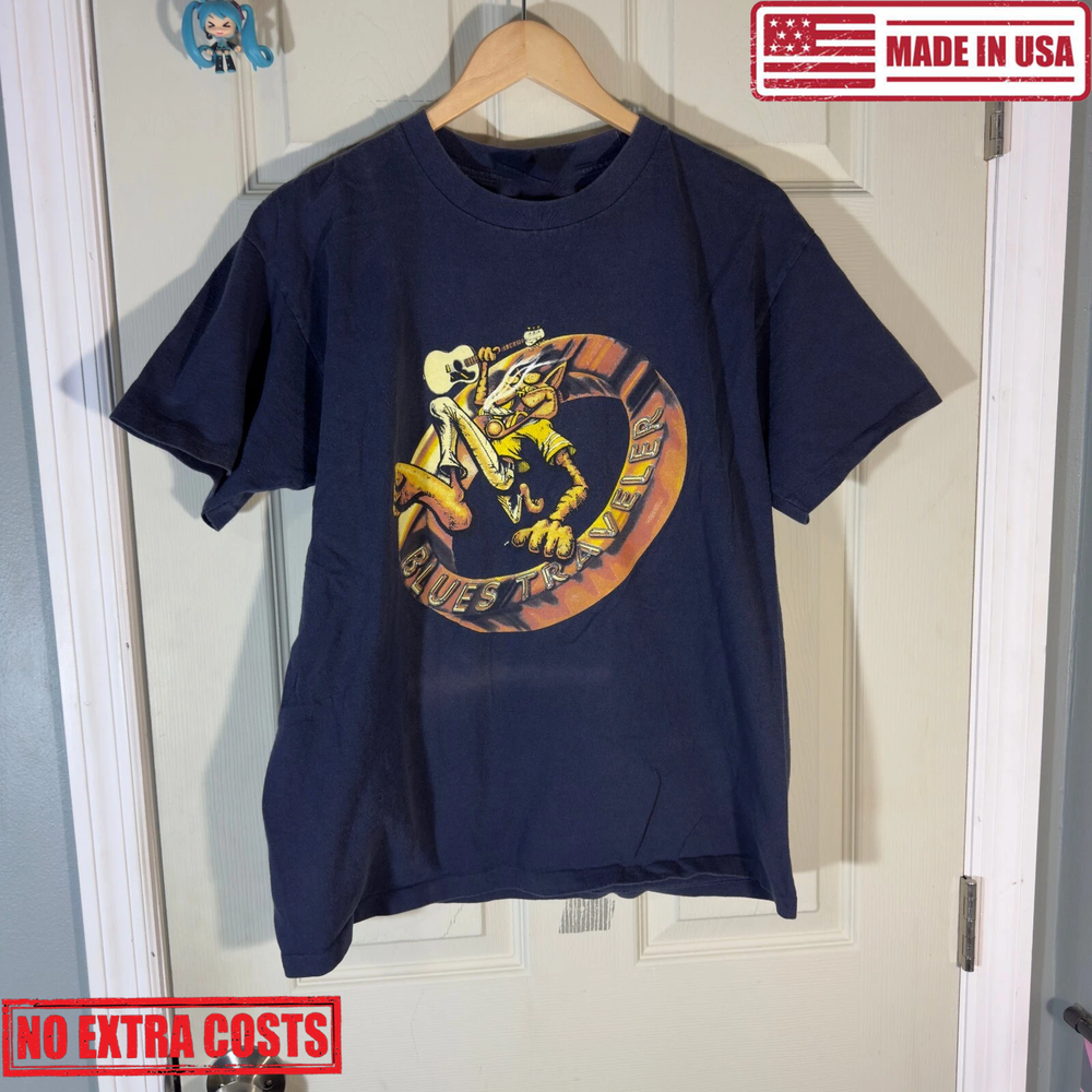 VTG Blues Traveler Four Cat Tour Concert Band 90s S-5XL MA274 FREE SHIPPING