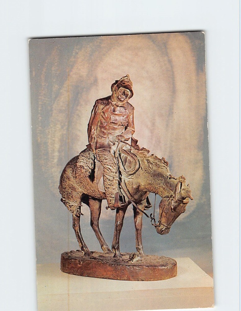 Postcard The Norther By Frederic Remington The Gilcrease Museum Tulsa Oklahoma