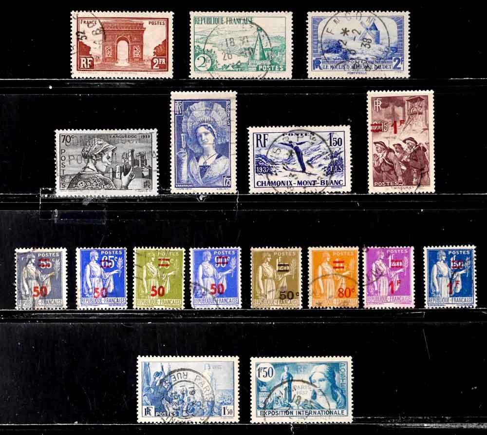 France: 1930'S Classic Era Stamps Sound