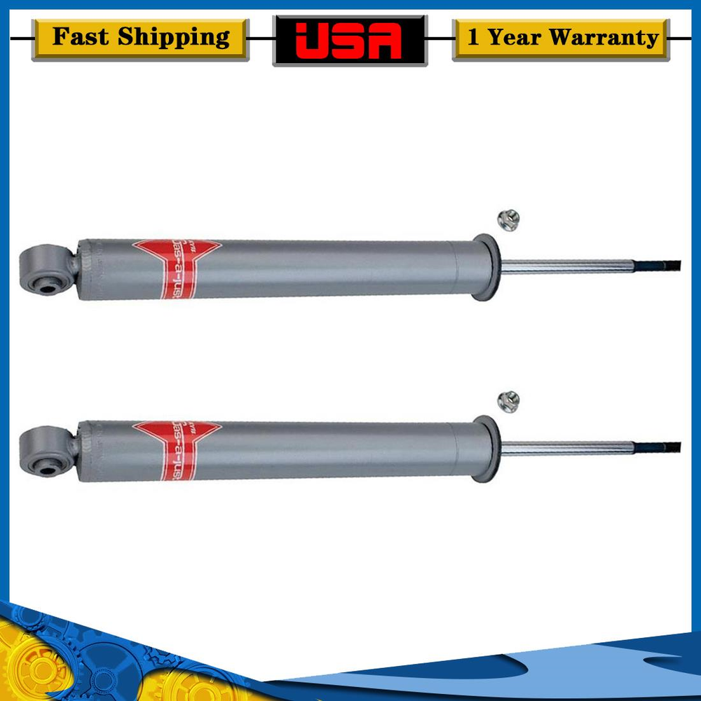 2 KYB Front Shock Absorber Struts Set for Jaguar SP
