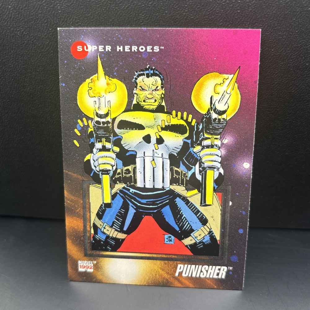 1992 Impel Marvel Universe Punisher Comic Card #28