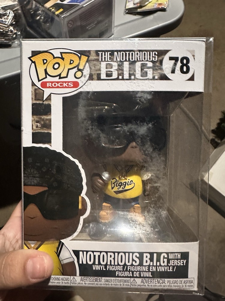 Funko Pop! Vinyl: Notorious Big 78 Figure with Jersey