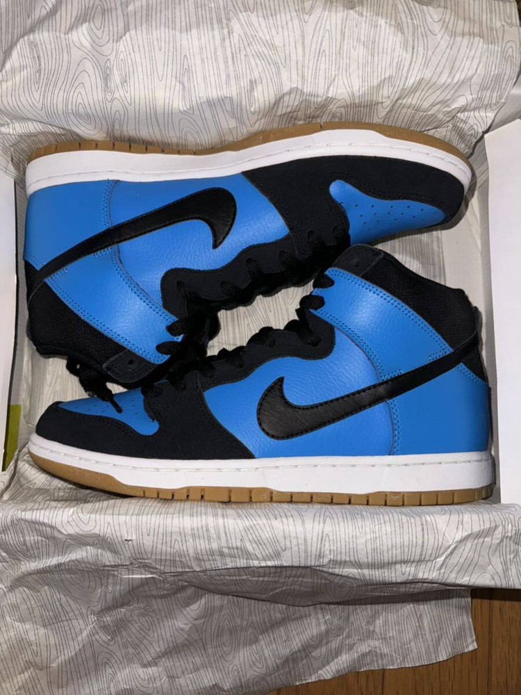 NIKE Men 10.5US Dunk High Pro Sb Blue Hero