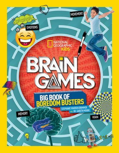 Brain Games Big Book of Boredom Busters by Stephanie Warren Drimmer Used Copy  