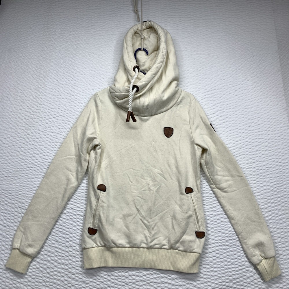 Wanakome Women's Size Medium M Artemis Ivory/Off White Hoodie
