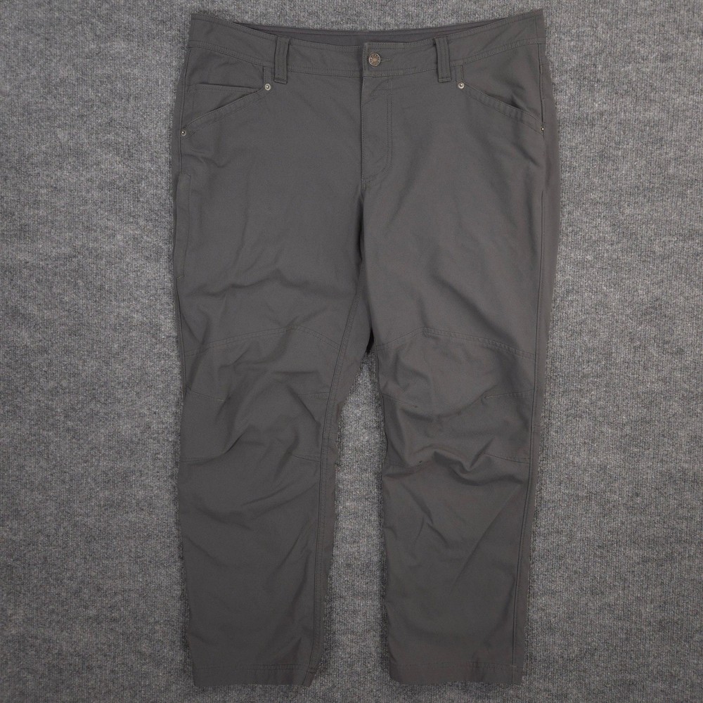 Marmot Pants Mens 38X28* Gray Straight Leg Outdoor Performance Hiking Climbing
