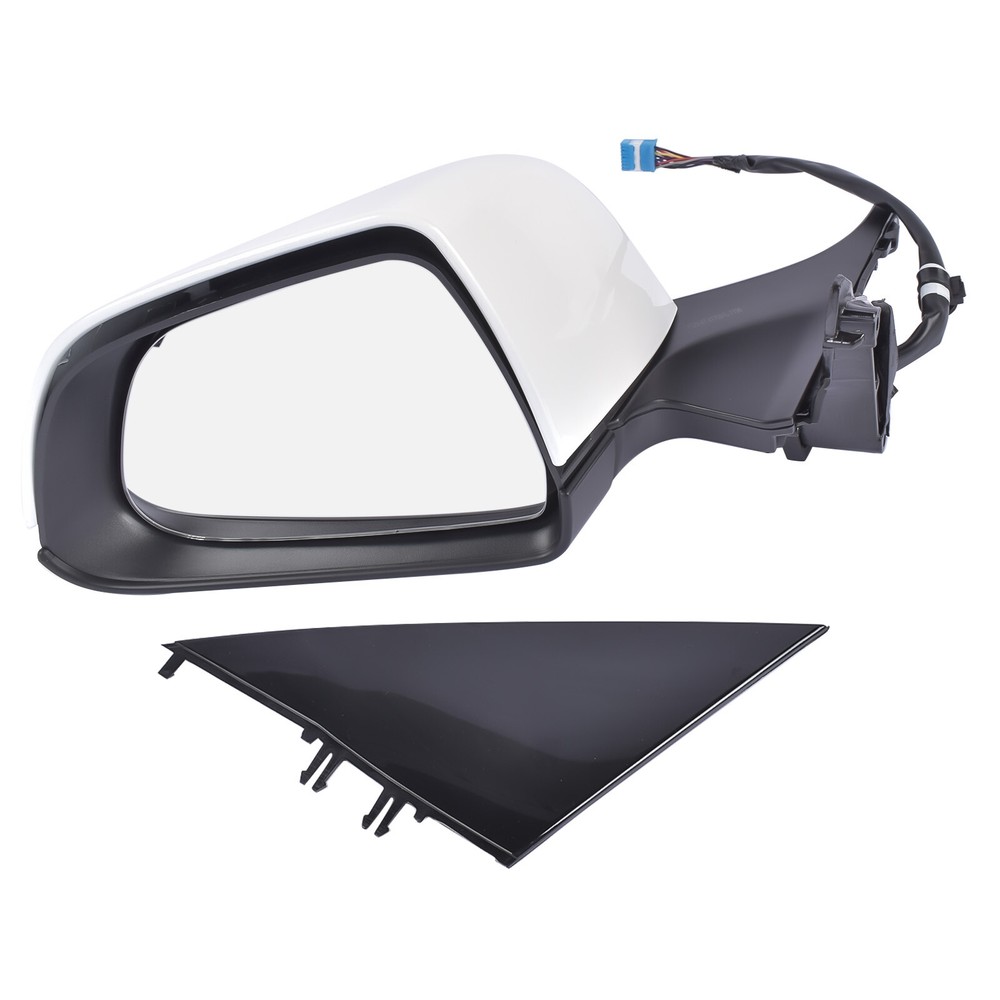 Left Driver Side Mirror White For Tesla Model 3 M3 2017-2023 EV/BEV BATTERY EV