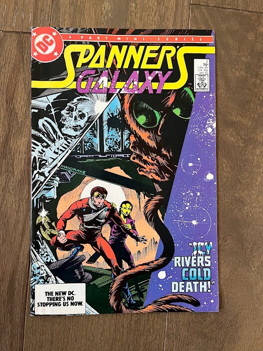 Spanner's Galaxy # 2 Fine Dc Comics 1985