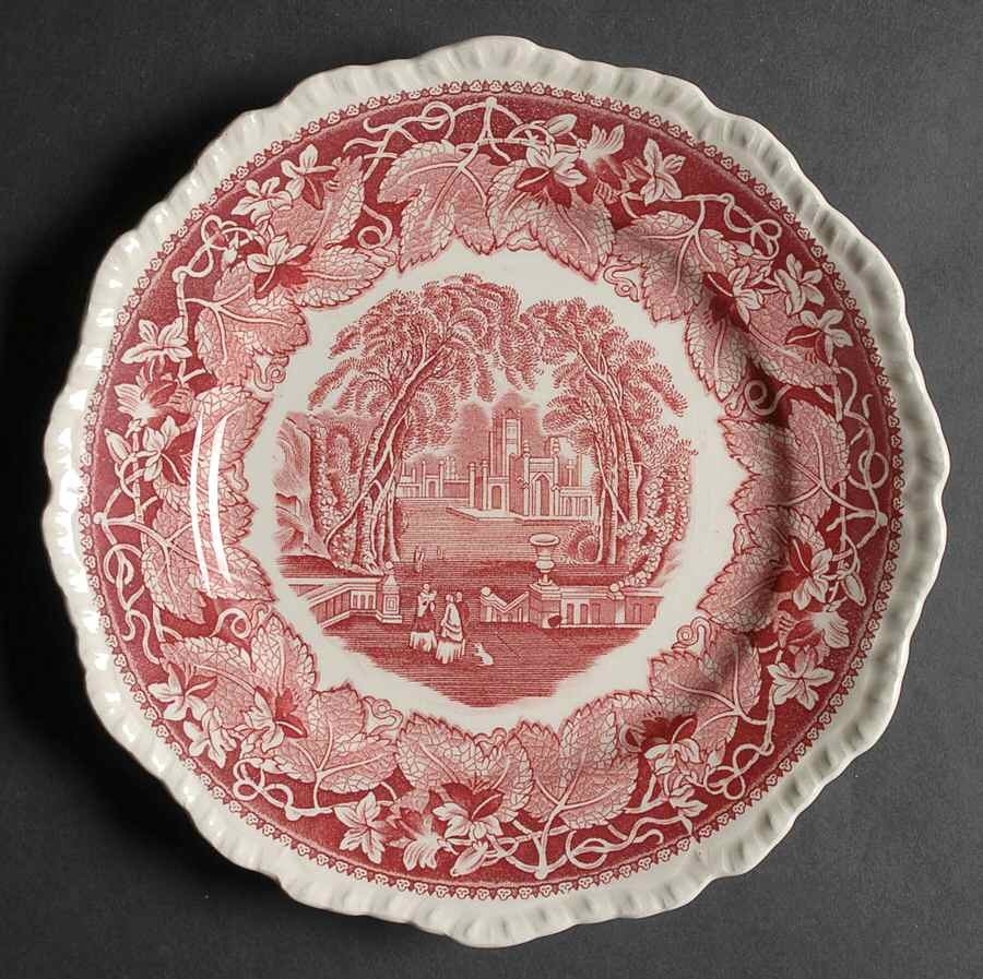 Mason's Vista Pink  Luncheon Plate 339181