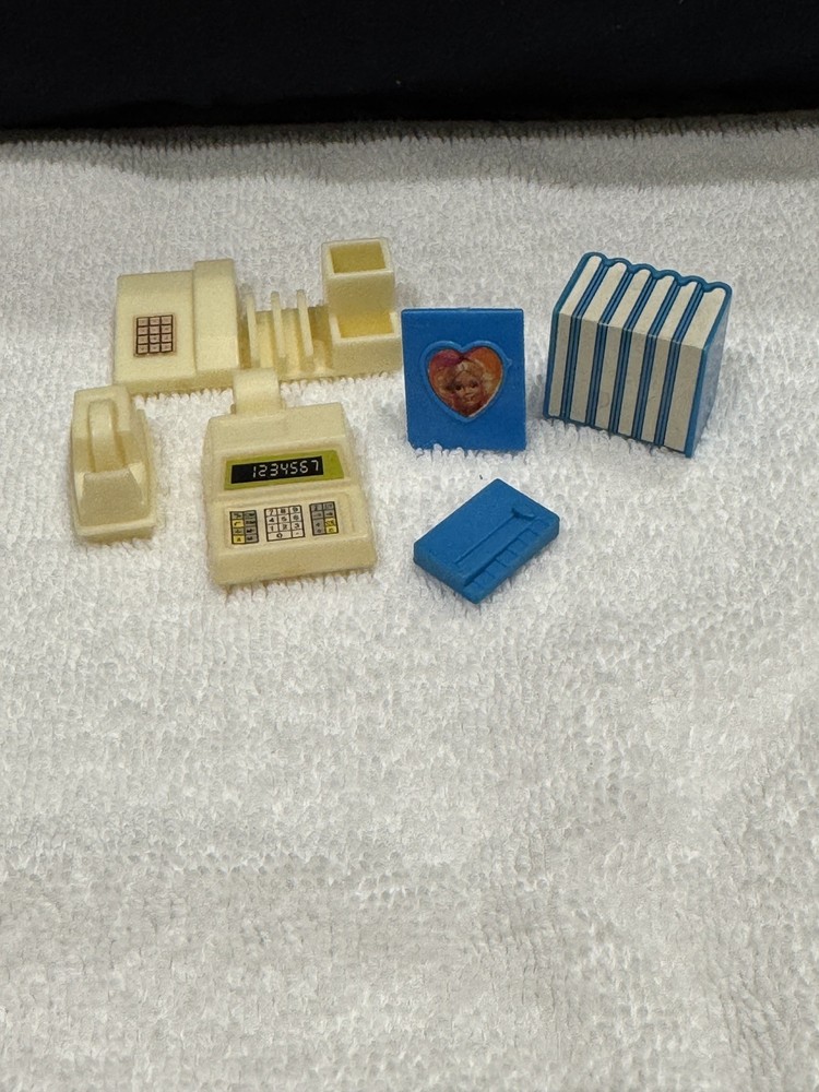 Vintage 1990 Barbie Arco Travel Agency calculator misc desktop accessories only