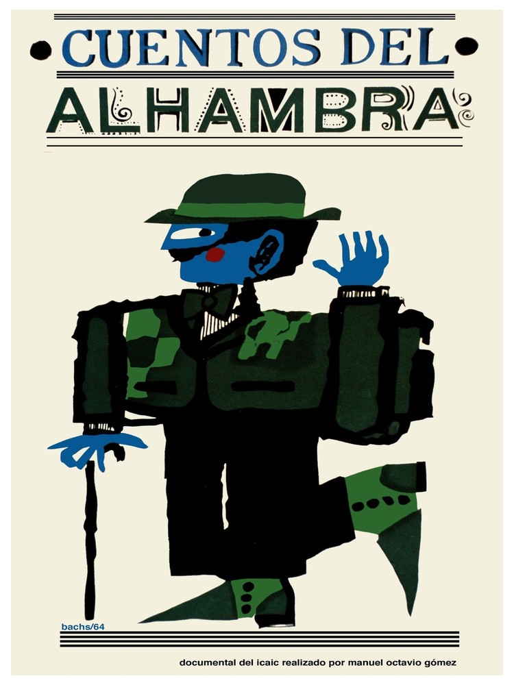 Cuentos del Alhambra Cuban movie Decor Poster. Graphic Art. Interior Design 3012