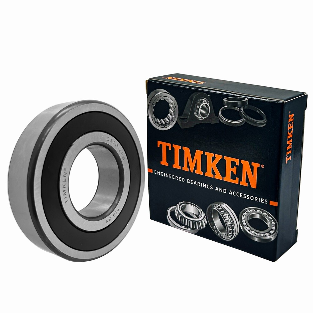 TIMKEN 6310-2RS 50x110x27mm Double Sealed Ball Bearing USA Brand