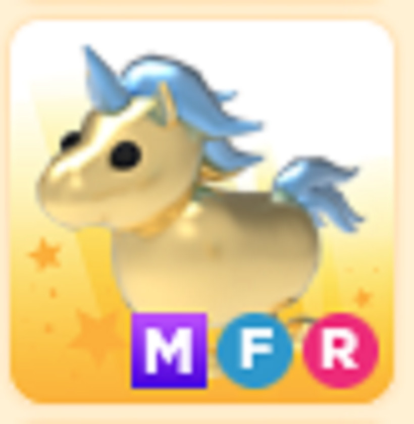 MFR Golden Unicorn - Adopt from Me - Cheap & Trusted Store!!