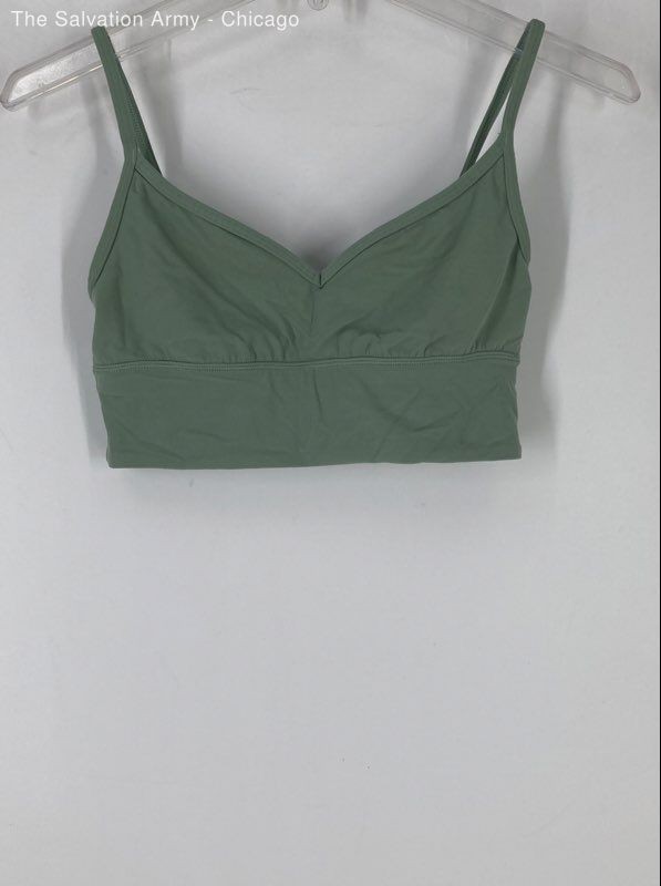 Lululemon Womens Mint Green Stretch Comfort Activewear Sports Bra Size 6