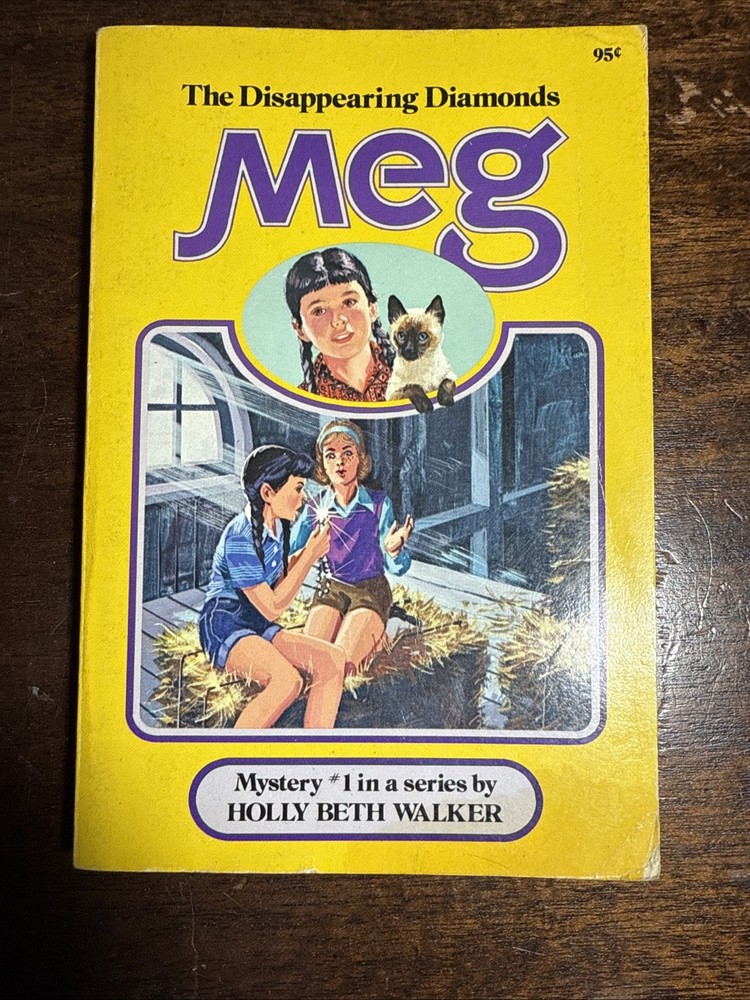 Meg and the Disappearing Diamonds 1967 Molly Beth Walker Paperback (1978 Golden)
