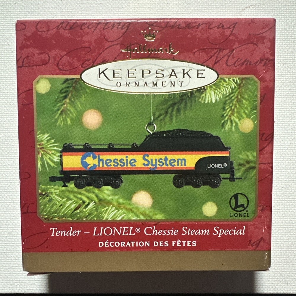Lionel Chessie Steam Special Locomotive Hallmark Keepsake Train Ornament