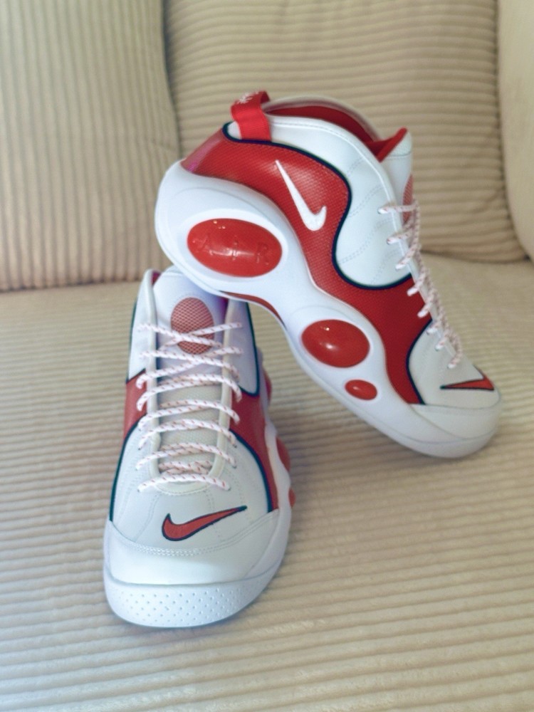 Nike Shoes Air Zoom Flight 95 Red White DM3310-100 Men’s Size 11 Basketball NEW