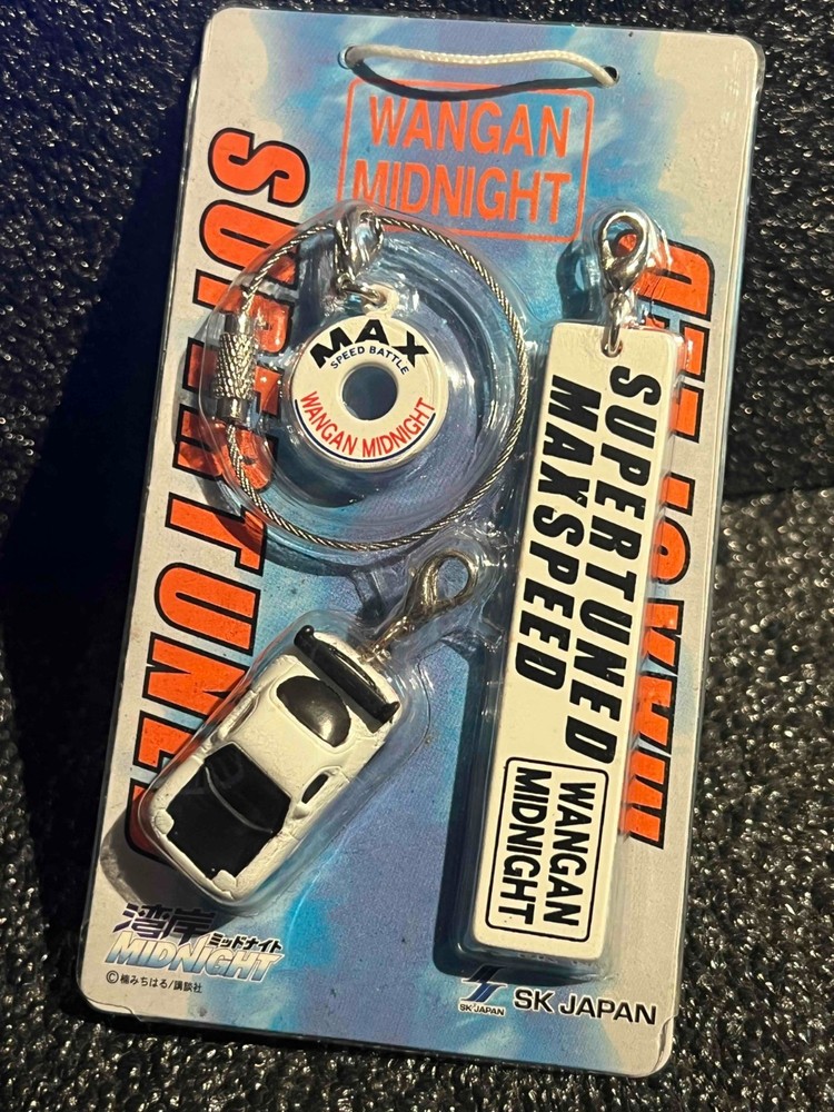 Wangan Midnight Figure Keychain FD RX-7 Vintage  Anime Japan