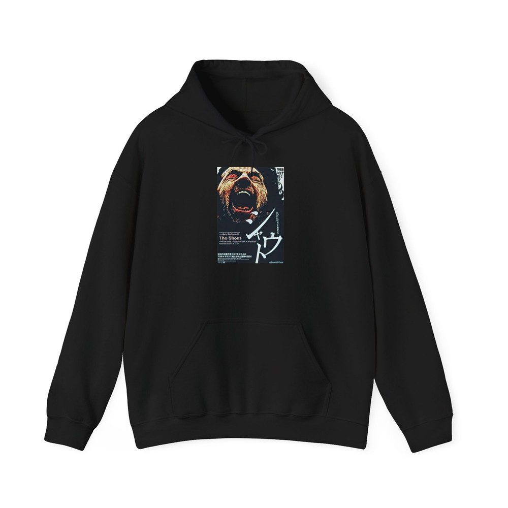 The Shout Graphic Print Movie Long Sleeve Unisex Heavy Blend™ Hooded Sweatshirt