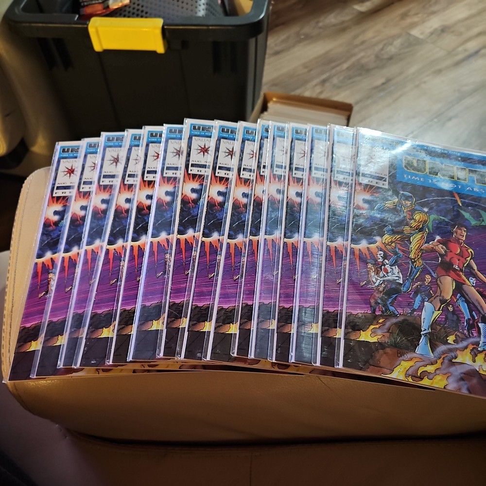 Unity #0 Time is Not Absolute Valiant Comics 1992 Universe Crossover LOT of 15!!
