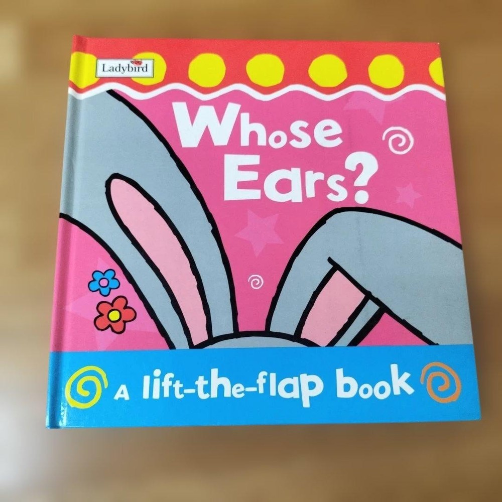 Whose Ears? LifttheFlap Book Ladybird Publisher Interactive Animal Ears Book