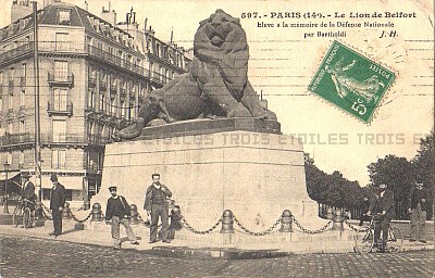 Belfort c1910 Postcard France