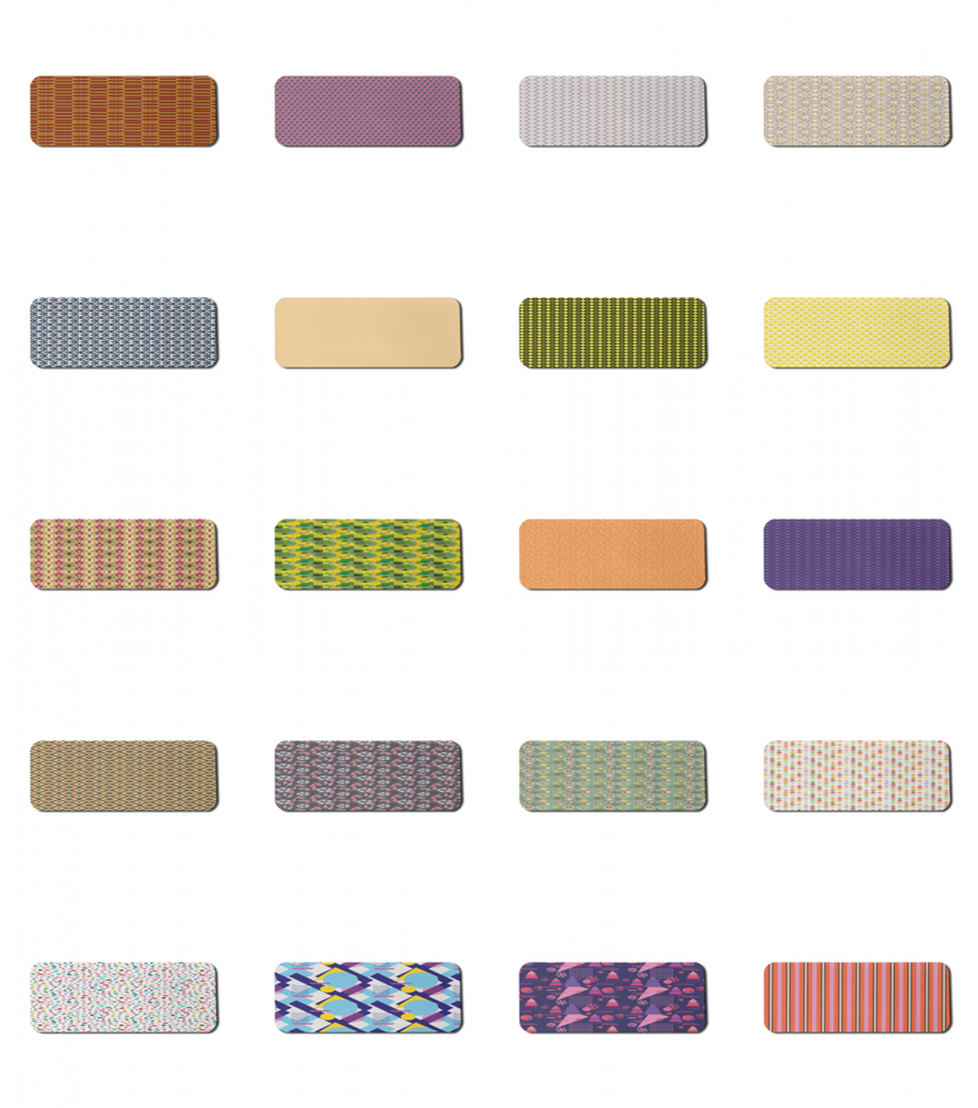 Ambesonne 31x12 Gaming Mousepad Non-Slip Geometric Design Large Rectangle Surface