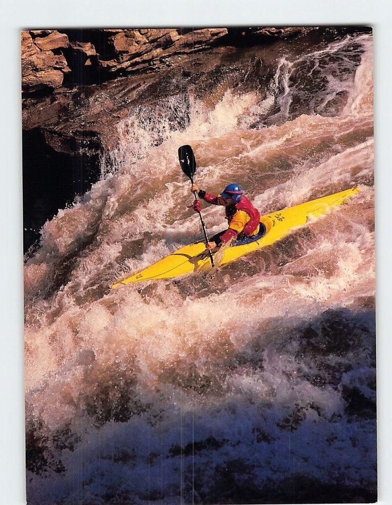 Postcard Kayaking Scene Big Sandy River Breaks Interstate Park Kentucky USA
