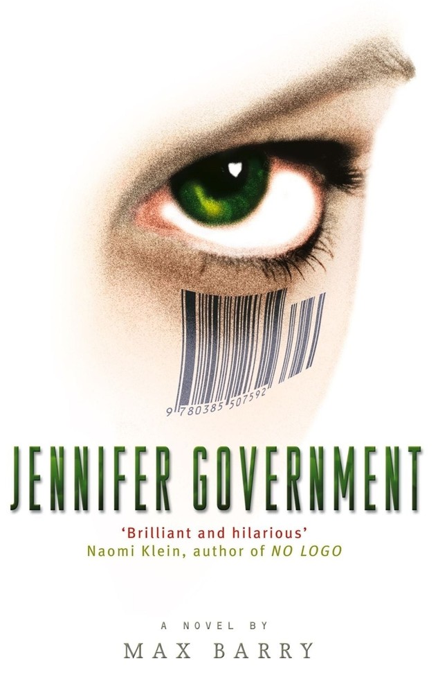 Jennifer Government by Max Barry (English) Paperback Book