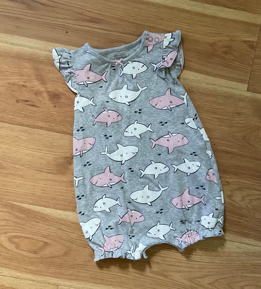Carter’s Baby Girl Summer Romper Size 12 Months