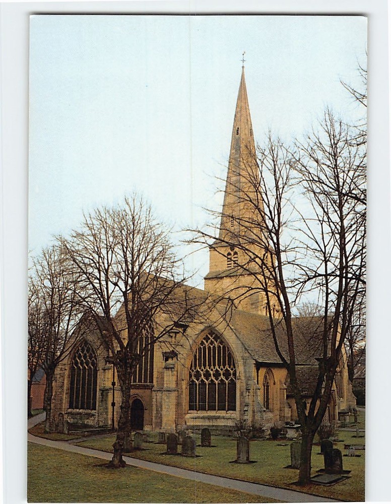Postcard The Parish Church Cheltenham England