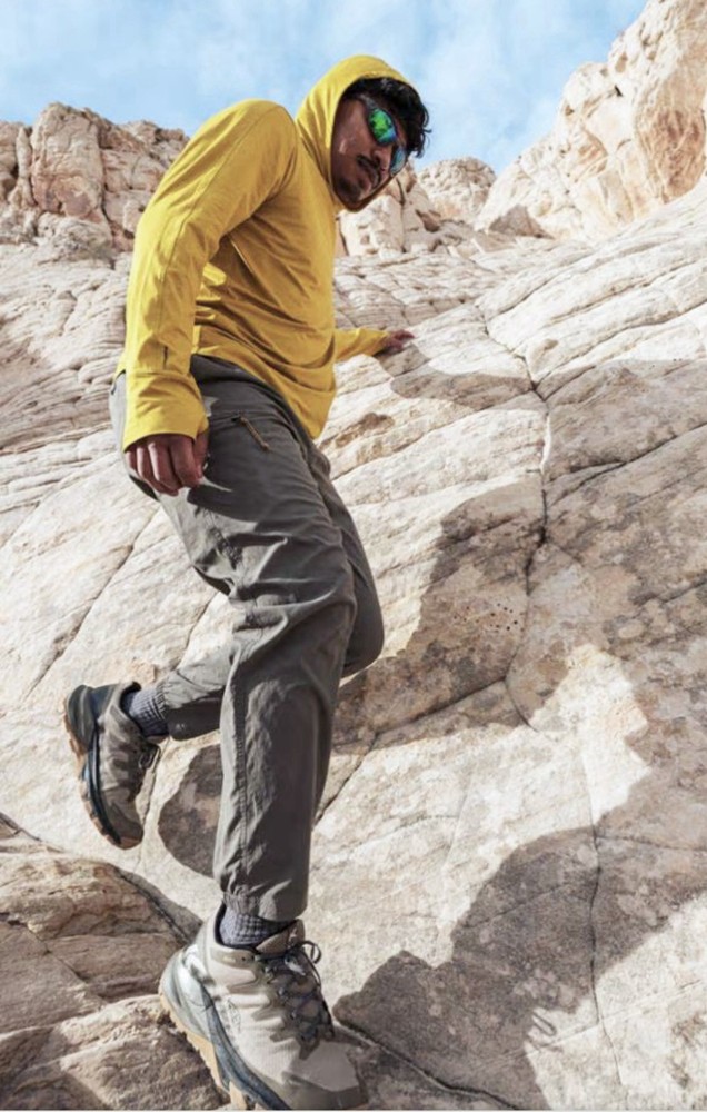REI COOP Trail Made Pants Mens 32x32” Hiking Camp Outdoor UPF-50  Gray Olive EUC