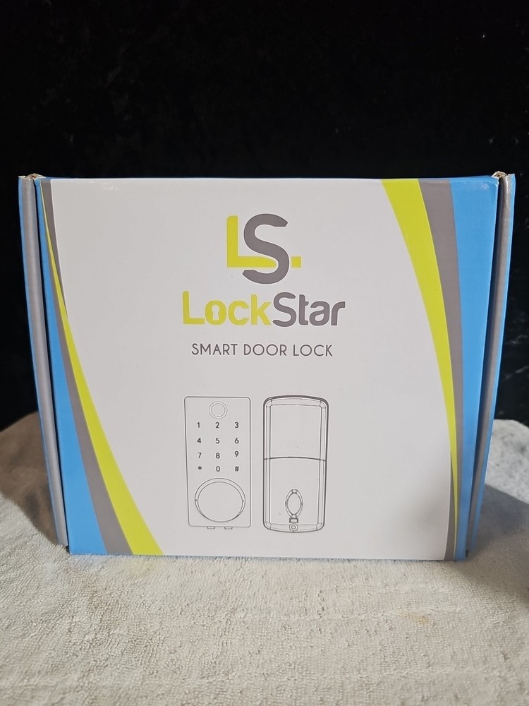 Smart S110BBL Deadbolt Lock with App Control Bluetooth F WiFi New  