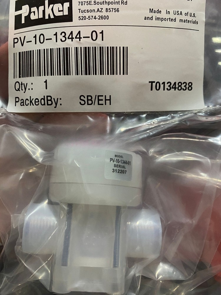 1PC NEW Parker PV-10-1344-01 Pneumatic diaphragm valve SHIP EXPRESS P2576B
