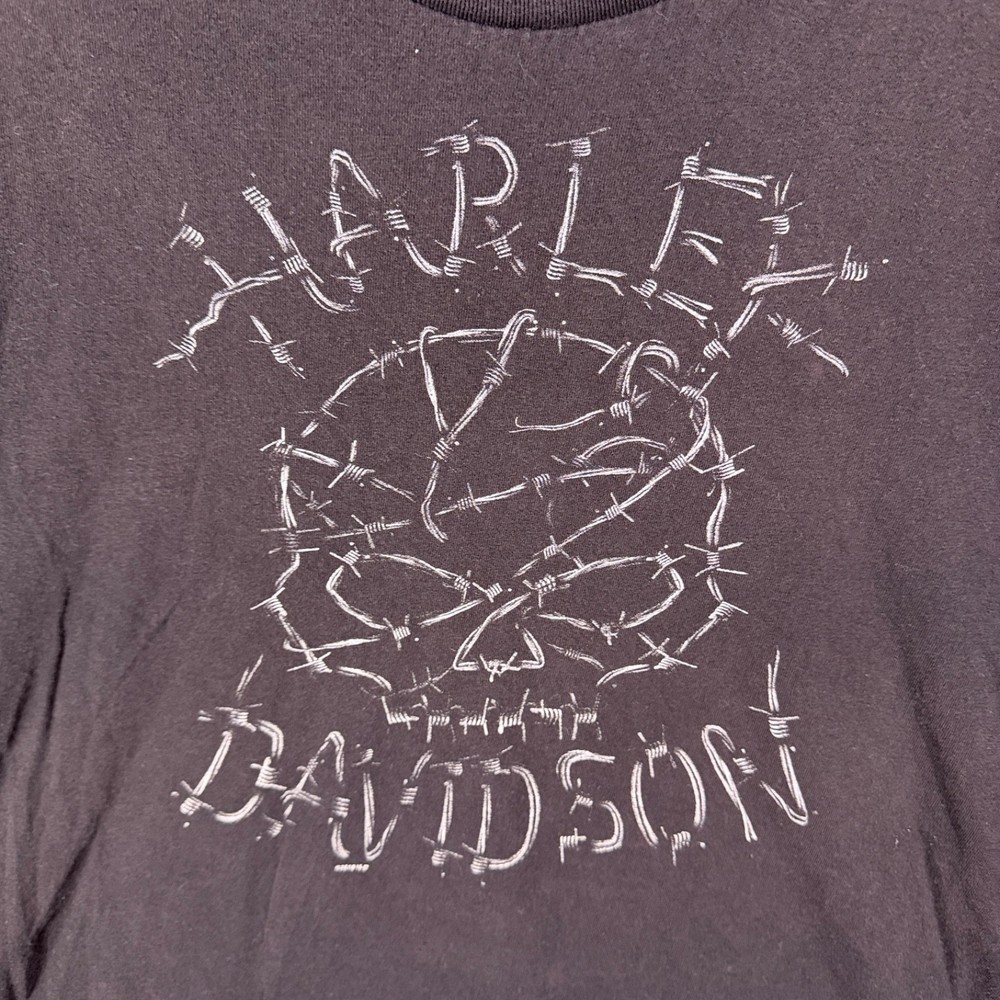 Harley-Davidson T-shirt 2XL Barnett El Paso Texas Graphic Skull