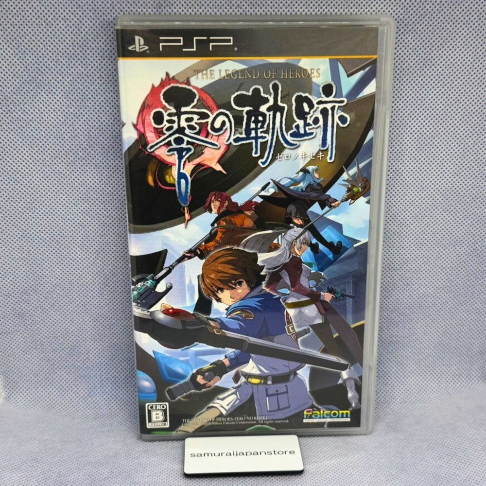 The Legend of Heroes Zero no Kiseki Sony PSP PlayStationPortable with case