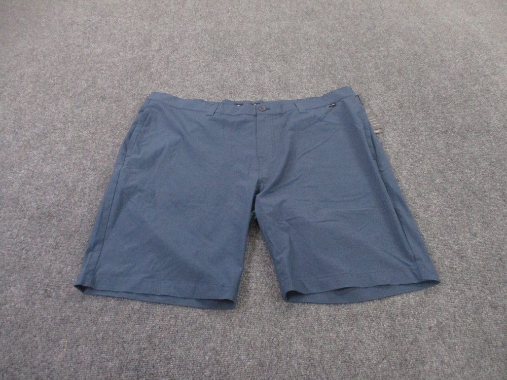Travis Mathew Shorts Mens 42 Blue Performance Golf Chino Sport Preppy Adult NEW