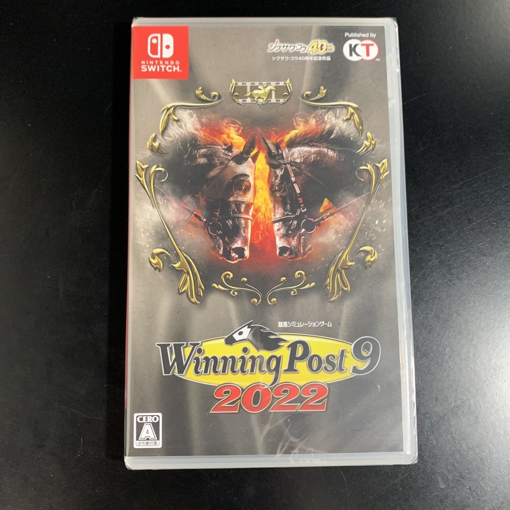 Unopened SW Winning Post 9 2022 Nintendo Switch Koei Tecmo Games Sealed JP