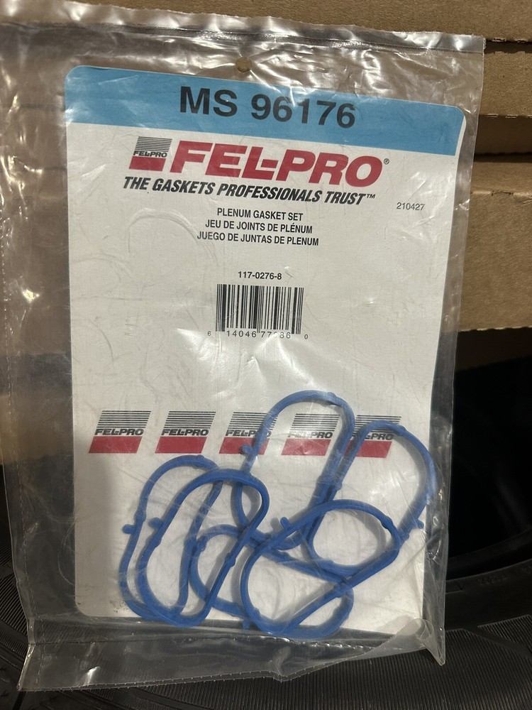 MS96176 Felpro Intake Plenum Gaskets Set  3.3 & 3.8 Dodge Chrysler Jeep