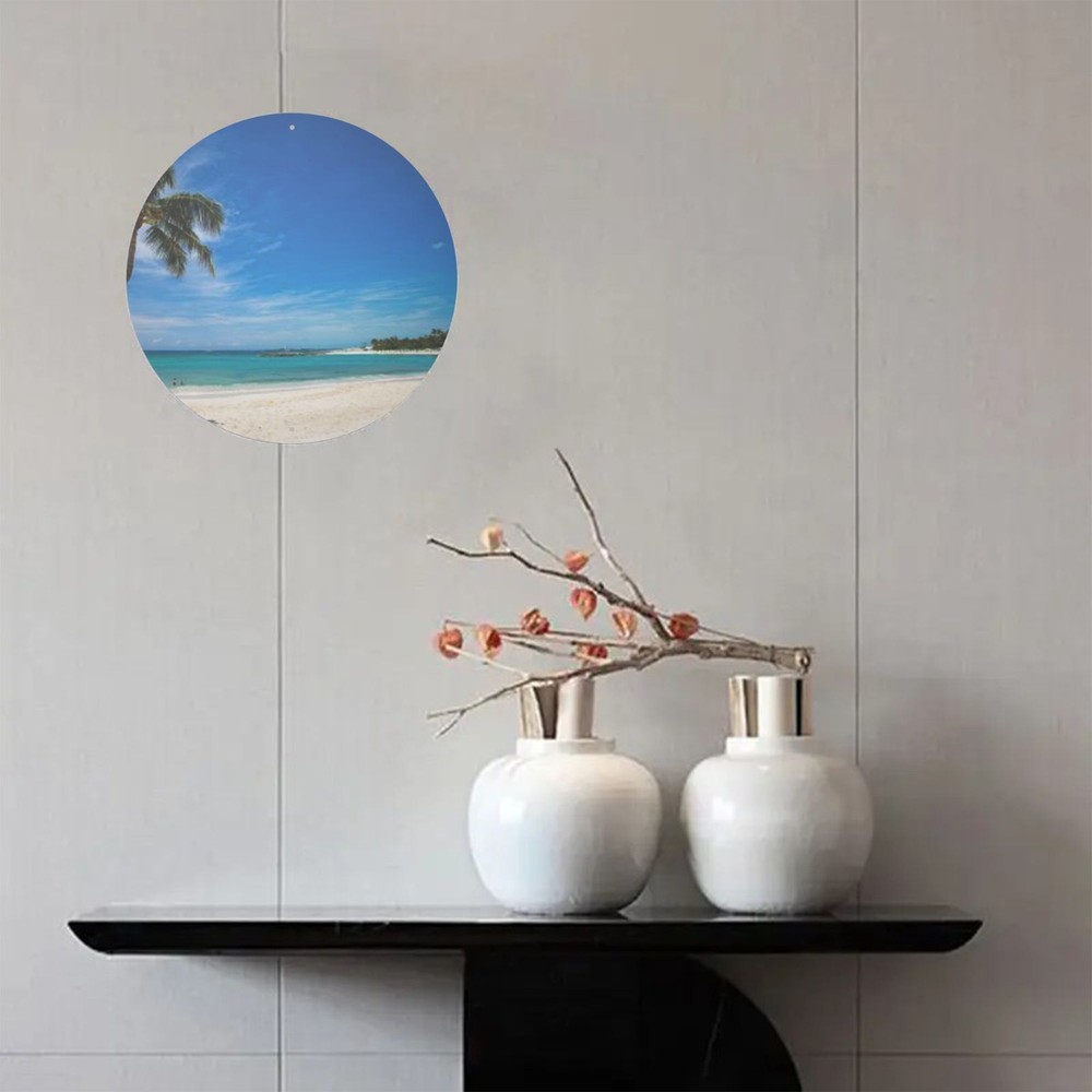 Tropical Rainforest Round Art - Home/Restaurant/Garage Wall Decor