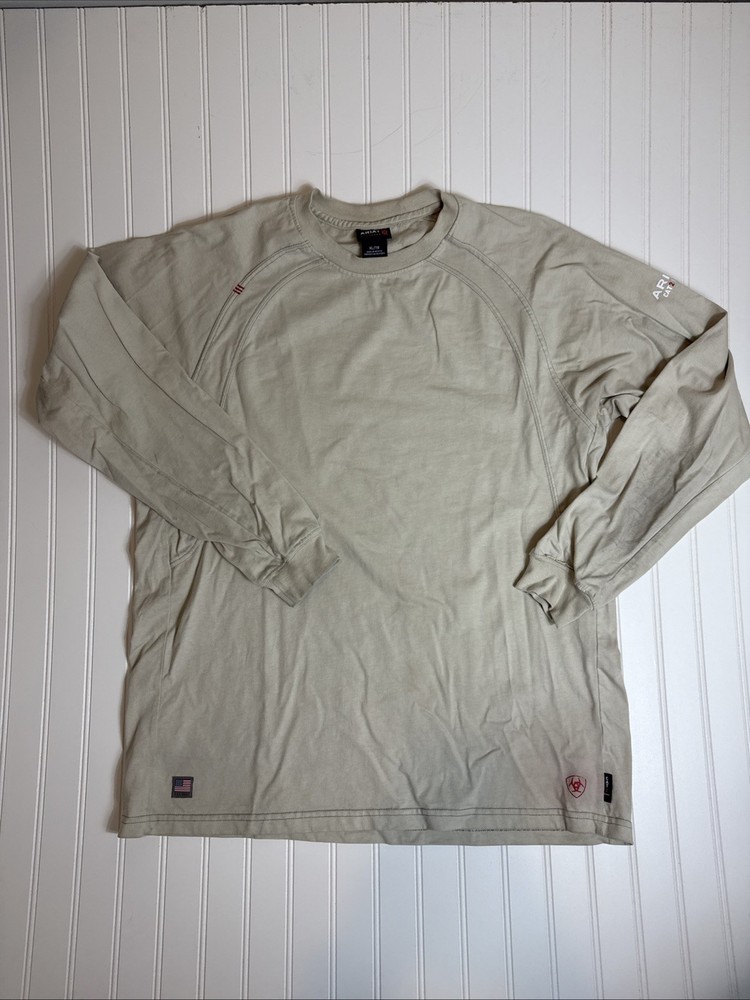Ariat FR Shirt Mens X Large  Flame Resistant Long Sleeve Cat 2 Work Wear