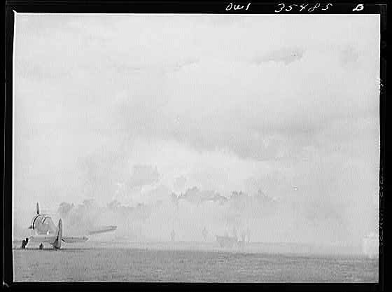 Greenville South Carolina Air Service Command 1940s Smoke Screen Aircraft