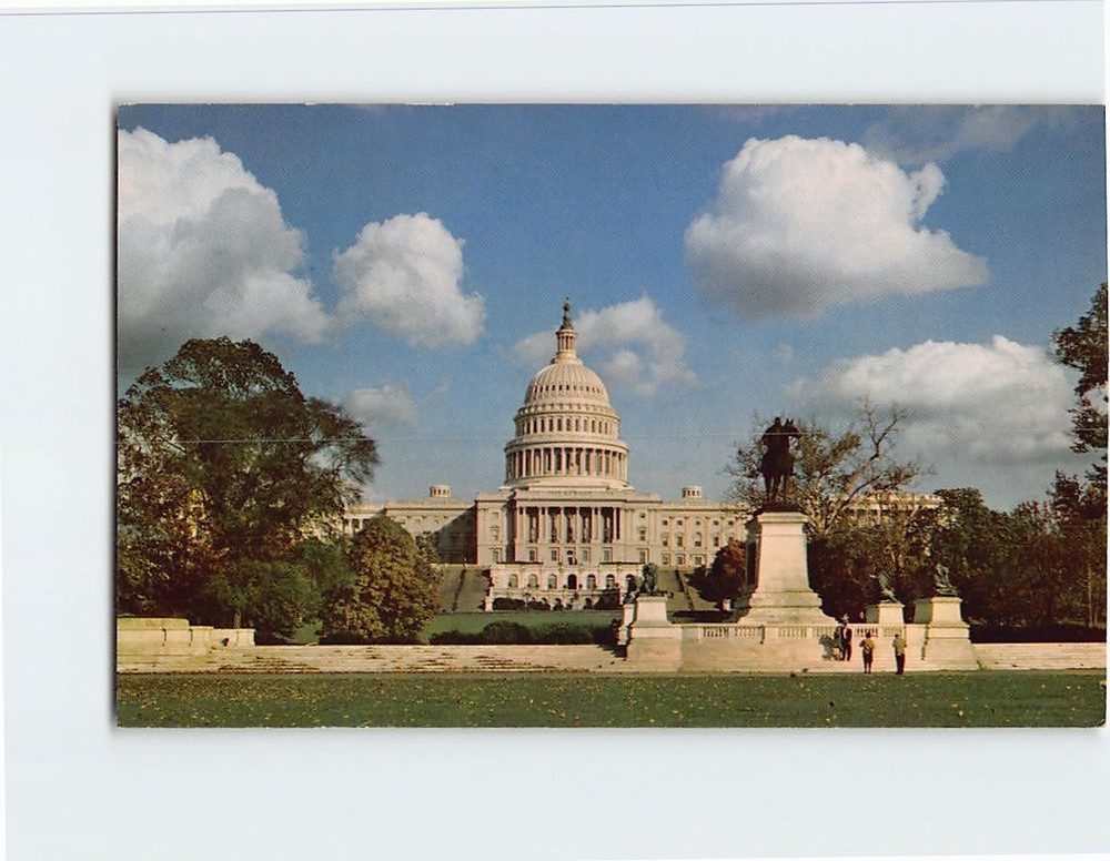 Postcard The United States Capitol Washington DC USA
